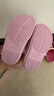 卡駱馳（CROCS）貝雅卡駱班兒童洞洞鞋沙灘鞋男女童包頭拖鞋/207018/207019 芭蕾粉/糖果粉-6TG 28 (165mm) 曬單實(shí)拍圖