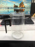 如贊（Ruzan）高硼硅大容量玻璃杯1000ml大號(hào)泡茶杯個(gè)人專用辦公室男士喝水杯子 1000ml 大容量加厚木把茶杯 曬單實(shí)拍圖