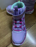 Skechers斯凱奇閃燈鞋童鞋兒童靴子女冬發(fā)光鞋保暖大童鞋302668L 曬單實(shí)拍圖