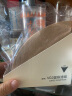 Hero咖啡滤纸 滴漏式手冲咖啡过滤纸V型滤杯用滤纸1-4人份大号 原木色 实拍图