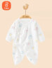 贝瑞加（Babyprints）婴儿连体衣宝宝满月服新生儿衣服四季纯棉哈衣蝴蝶衣 小熊52 实拍图