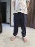 水孩兒（SOUHAIT）童裝男童女童速干褲夏季兒童長褲百搭褲子 藏藍(lán)SHSXND01CK592B09 150 曬單實(shí)拍圖