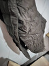 無印良品（MUJI）男式 輕量羽絨便攜式 無領(lǐng)夾克 男士羽絨服男款冬季 外套 深咖啡棕色 L (175/100A) 曬單實拍圖