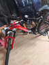 鳳凰自行車(chē)成年人男女變速自行車(chē)青少年單車(chē)越野公路車(chē)學(xué)生山地自行車(chē) 鋁架/藍圖變速/正新輪胎/三刀紅 24速26寸【適合155-185cm】 曬單實(shí)拍圖