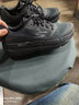 斯凱奇（Skechers）春季星邁緩震男女運(yùn)動鞋松糕底輕質(zhì)休閑跑步鞋時尚 黑色/炭灰色/BKCC 43.5 曬單實(shí)拍圖