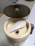onlycook小熊保溫湯杯帶蓋勺密封便攜湯碗 304不銹鋼上班族學(xué)生早餐杯粥杯 米色小熊保溫湯杯1只 曬單實拍圖