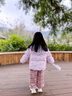 mlgt kids童裝兒童羽絨服冬季新款女童保暖外套小女孩衣服女寶寶外衣 紫色 100 cm 曬單實(shí)拍圖