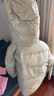 坦博爾羽絨服女寬松短款小個(gè)子秋冬可脫卸帽秋冬泡芙保暖外套TBF550388T 桉樹綠 S (160) 曬單實(shí)拍圖