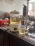 OPOVZOE德國進(jìn)口品質(zhì)養(yǎng)生壺辦公室小型mini全自動(dòng)加厚玻璃家用多功能煮茶 奶油白（單壺+禮盒+2水晶杯） 曬單實(shí)拍圖