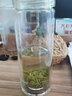 思寶玻璃杯男雙層一品香高硼硅透明高檔女辦公茶水杯 360ml黑色 曬單實拍圖