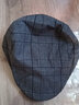 BILLSURF格紋貝雷帽春秋季男鴨嘴帽韓版時(shí)尚英倫格子前進(jìn)帽子潮四季款單帽 黑格 可調節55-59cm) 曬單實(shí)拍圖