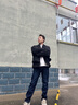 吉普（JEEP）【加絨加厚】男士高端牛仔褲男2025秋季時(shí)尚潮流保暖直筒褲子男褲 曬單實(shí)拍圖