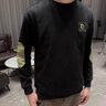 牧柒帛（MUQIBO）防羊羔絨外套男棉服男冬季加厚韓版潮流棉衣男青少年立領(lǐng)ins外套 M63黑色 5XL【210-230斤】可穿 曬單實(shí)拍圖