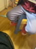 迪士尼（DISNEY）童装儿童女童针织运动长裤束脚棉质保暖裤子24春秋DB331ME21紫130 实拍图