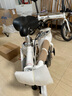 GOGOBIKE 14寸鋁合金超輕男女式成人單速碟剎小輪學(xué)生單車便攜折疊自行車 14寸鋁路寶/碟剎/天使白 曬單實拍圖