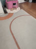 京东京造 客厅地毯 卧室现代简约北欧轻奢防滑茶几毯 复古咖-160*230cm 实拍图