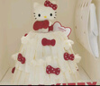 好利來(lái)×HelloKitty合作限定生日蛋糕蝴蝶結公主動(dòng)物奶油新鮮蛋糕同城配 蝴蝶結公主 玫瑰草莓奶油口味 φ6*φ16*h10 曬單實(shí)拍圖