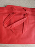 四萬(wàn)公里10個(gè)裝紅色無(wú)紡布袋子加厚購物環(huán)保袋包裝袋手提袋環(huán)保袋 可定制印logo豎款大號35*41*12 曬單實(shí)拍圖