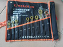 綠林（GREENER）棘輪扳手套裝開口72齒快速棘輪梅開兩用扳手工業(yè)級(jí)扳子汽修工具 棘輪開口兩用12件套B【6-24mm】 曬單實(shí)拍圖