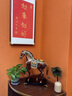 RWTW皇室駿騎馬到成功擺件琺瑯彩合金工藝品辦公室玄關(guān)裝飾送開(kāi)業(yè)禮物 RD琺瑯彩皇室駿騎唐馬（小號啡色） 曬單實(shí)拍圖