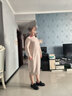 皮爾卡丹連衣裙女2024秋冬季新款半高領(lǐng)羊絨毛衣裙子寬松針織打底裙時(shí)尚潮 淺駝色 2XL 130-140斤 曬單實(shí)拍圖
