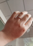 周六福 花嫁鉑金鉆石戒指求婚鉆戒生日禮物 W0210508 約10分 16號(hào) 曬單實(shí)拍圖