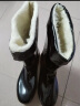 回力雨鞋男士冬季加绒保暖中高筒雨靴水鞋防水胶鞋套鞋6807黑中长绒43 实拍图