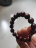 戚小米小葉紫檀手串男女款木質(zhì)轉(zhuǎn)運(yùn)珠竹節(jié)手鏈男念珠紫血檀木佛珠盤玩珠 手串 + 盤玩布袋 曬單實(shí)拍圖