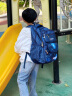 智多宝新款书包小学生男孩大容量1-3-4-6年级男童护脊减负儿童双肩背包 大号星空蓝+（笔盒+手表+挂饰） 晒单实拍图