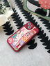 圣圖朗動(dòng)物派對適用蘋(píng)果16手機殼女款iphone15pro腕帶ip13promax支架14小羊皮12全包xs情侶xr8/7/6plus套 腕帶羊皮-動(dòng)物伙伴 中國紅 iPhone 13 曬單實(shí)拍圖