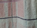 金号A类纯棉格子毛巾被盖毯多功能毯一条装 1050g 200*160cm 实拍图