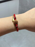 愛夢說桃木十二生肖紅繩手鏈男女本命年轉(zhuǎn)運(yùn)珠手串紫金砂蛇年朱砂紅手繩 朱砂桃木紅繩成人款【雞】 曬單實(shí)拍圖