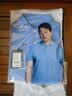 布先生佟大為明星同款美式休閑polo衫男春夏純棉短袖 天藍 M/170  曬單實拍圖