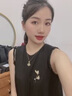 紀(jì)詩哲（GIEVSZHE）和田玉玉蘭花胸針高檔女奢侈高端品牌胸針胸花配飾七夕情人節(jié)禮物 免費刻字/代寫賀卡【請拍】 曬單實拍圖