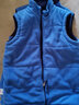 G.duck男童搖粒絨馬甲秋兒童外套冬中大童背心兩面外穿寶寶坎肩寬松保暖 寶藍-深藍雙層 150 cm 曬單實(shí)拍圖