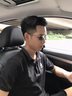 IENKI德國品牌無框純鈦墨鏡男變色偏光太陽鏡近視日夜兩用開車駕駛眼鏡 無框-偏光變色款 曬單實拍圖