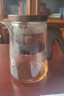 頂壺（DESKPOT）無桿玻璃內(nèi)膽飄逸杯磁吸泡茶壺茶水分離懶人泡茶神器耐高溫沖茶壺 磁吸滑動(dòng)泡茶壺 透灰短嘴款+4杯 曬單實(shí)拍圖