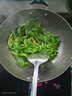 燦妍（CANYAN） 老式炒菜鍋鑄鐵生鐵炒鍋無涂層物理不粘鍋鐵鍋電磁爐燃?xì)庠钸m用 平底【無蓋】+鋼鏟 34cm 曬單實拍圖