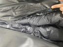 西巡真皮皮衣男秋季新款海寧綿羊皮衣男士皮夾克大碼內膽羽絨服外套男 翻領(lǐng)黑色（單） 165/M 建議90-100斤 曬單實(shí)拍圖