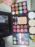 阿莎瑞雅六一節舞臺化妝品套裝眼影盤(pán)學(xué)生初學(xué)者舞臺妝裸閃亮珠光學(xué)校表演 彩妝盤(pán)+5支套刷+口紅+BB霜 曬單實(shí)拍圖