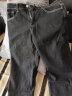 卡帝乐鳄鱼（CARTELO）牛仔裤男春夏休闲裤男士修身小脚裤子男裤长裤 黑灰色 31 实拍图