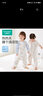 全棉時代【新品】嬰兒柔軟睡袋四季薄款寶寶睡袋分腿純棉紗布兒童防踢被 【紗布短袖款】靜謐繁華 70x45cm（推薦身高75-85cm） 曬單實拍圖