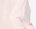 愛(ài)慕女睡衣套裝絨款保暖翻領(lǐng)可外穿開(kāi)衫家居服套裝 淺粉色30G M (165) 曬單實(shí)拍圖