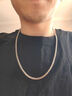 中國黃金（CHINA GOLD）龍骨鏈純銀項(xiàng)鏈男士嘻哈潮男時(shí)尚飾品七夕情人節(jié)禮物送女朋友老婆 龍骨項(xiàng)鏈3mm/55cm16g【品牌禮盒】 曬單實(shí)拍圖