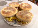 曼可頓曼可頓英式麥芬三明治漢堡早餐代餐營養(yǎng)面包麥滿分面包胚 200g 英式麥芬(1袋4個漢堡) 曬單實拍圖