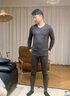Charm Kendo德絨不臃腫保暖內衣男士秋衣秋褲套裝加絨加厚恒溫發(fā)熱保暖套裝 深灰【德絨V領(lǐng)修身加厚款】 XL 送老公送男友 (120-140斤) 曬單實(shí)拍圖