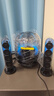 哈曼卡頓Soundsticks 5 音樂(lè )水晶5代玄光版丁禹兮桌面藍牙音箱家用音響水晶5黑色居家藝術(shù)低音炮生日禮物 玄光版 曬單實(shí)拍圖