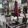 藤朝家具（Teng chao jia ju）戶外遮陽(yáng)傘圓形大傘雙頂雨傘庭院別墅戶外傘室外羅馬傘擺攤戶外 【雙桿】?jī)?nèi)推8桿2.5米300水箱 曬單實(shí)拍圖