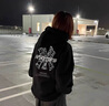 NEWERSISER官方潮牌連帽衛(wèi)衣男春秋季美式高街寬松情侶上衣重磅加絨打底帽衫 821黑色（NE103） XL（推薦體重140-160斤） 曬單實(shí)拍圖