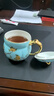 auratic永豐源 夫人瓷先生瓷 杯蓋/底碟/馬克杯蓋/水杯 零件配件替配單賣(mài) 西湖藍（280ml）杯蓋 曬單實(shí)拍圖